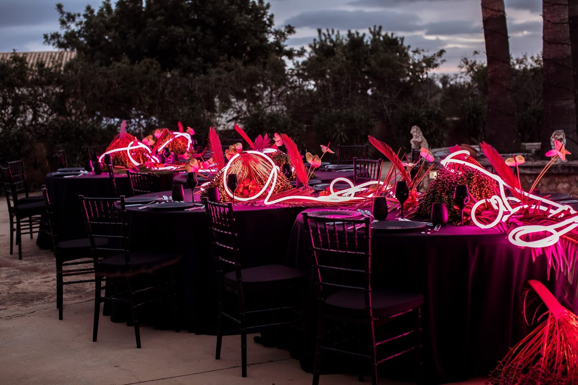 Mediterrane Hochzeitsfloristik auf Mallorca