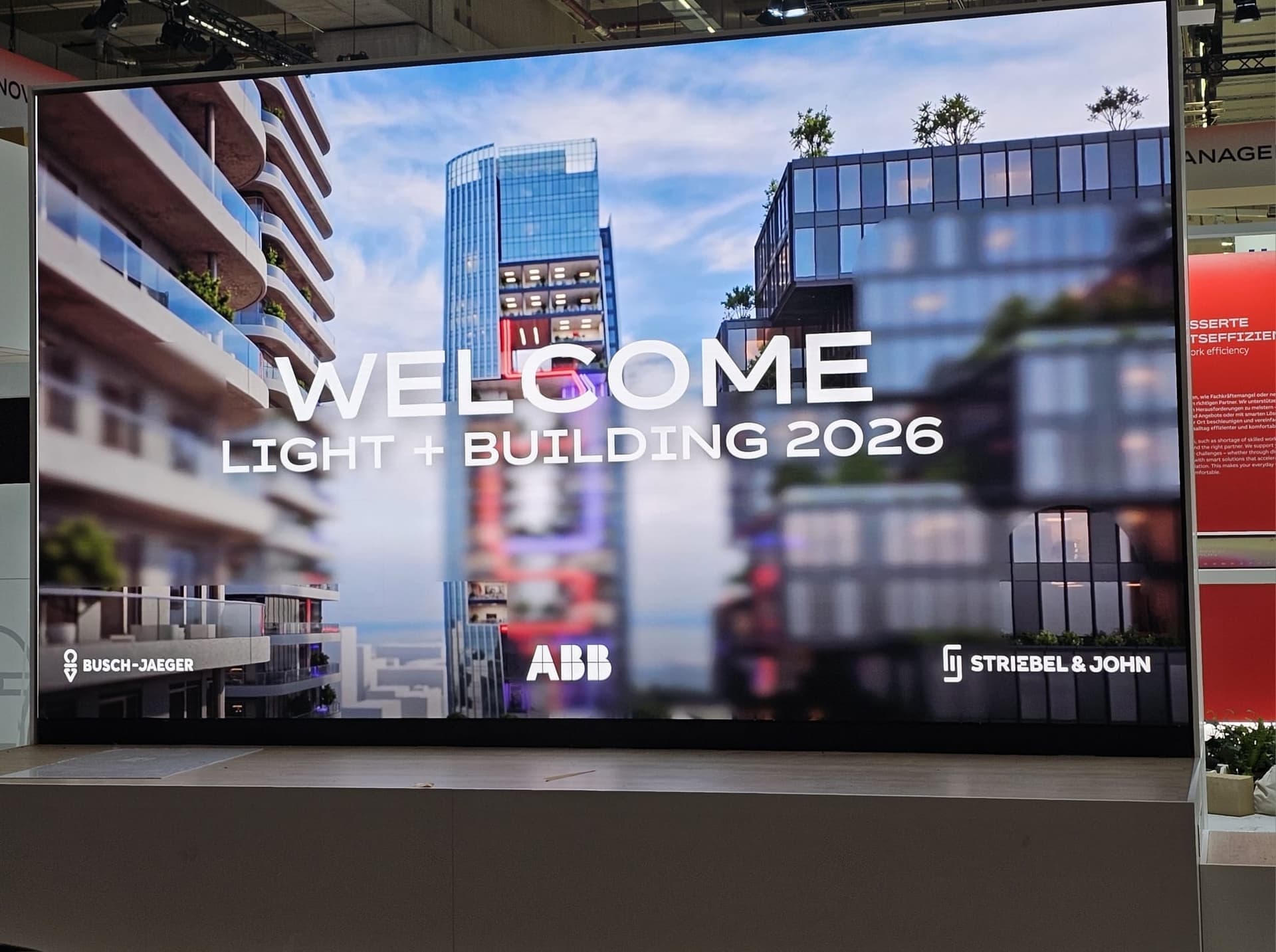 Messe Frankfurt Light + Building Impression